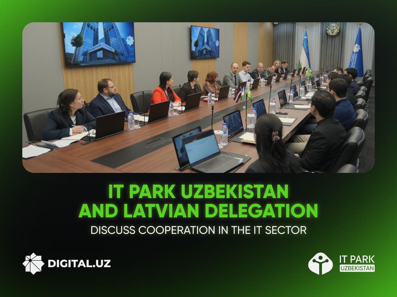 IT Park Uzbekistan and Latvian delegation discuss development of IT cooperation