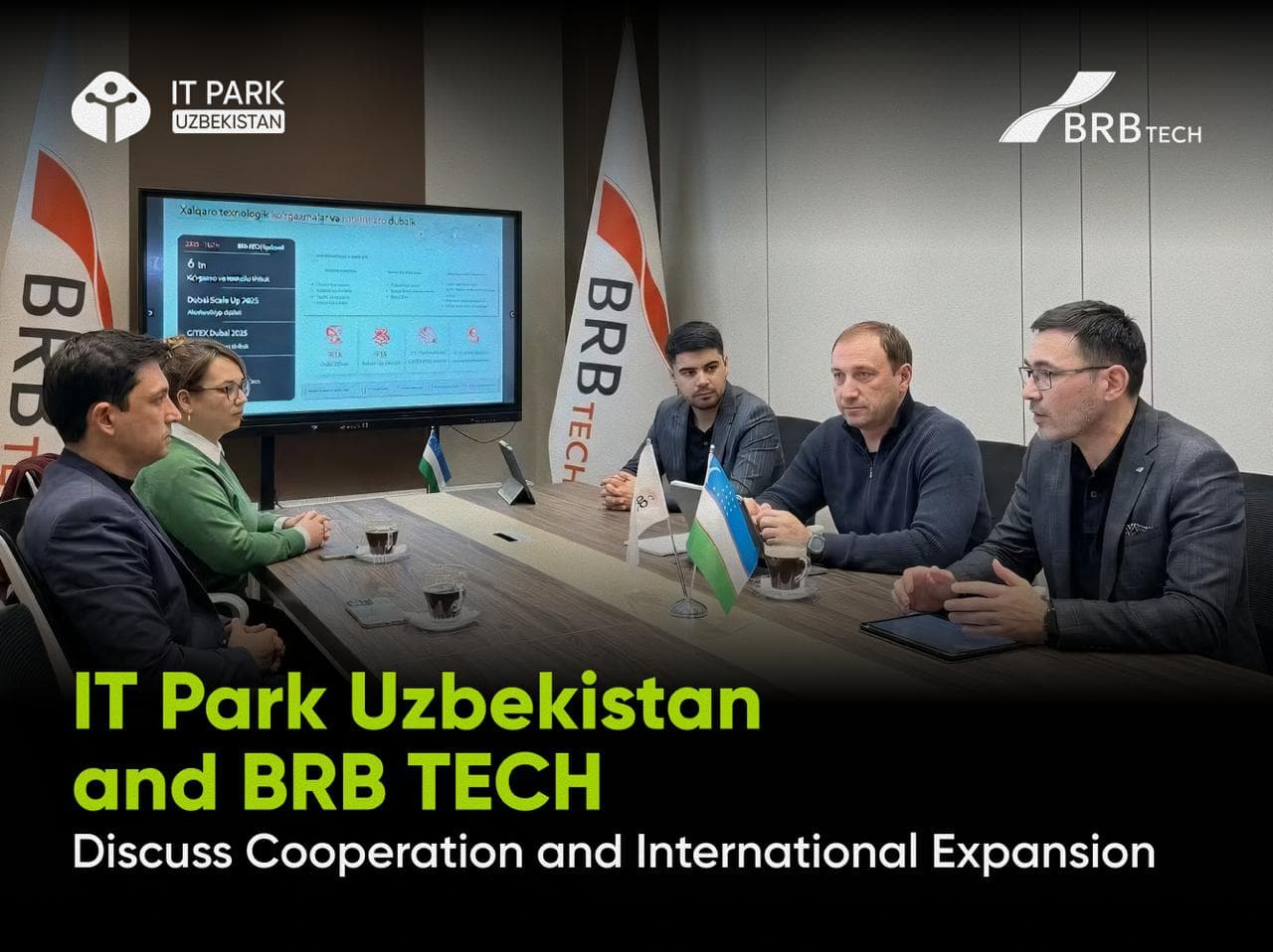 IT Park Uzbekistan and BRB TECH discuss development of export projects