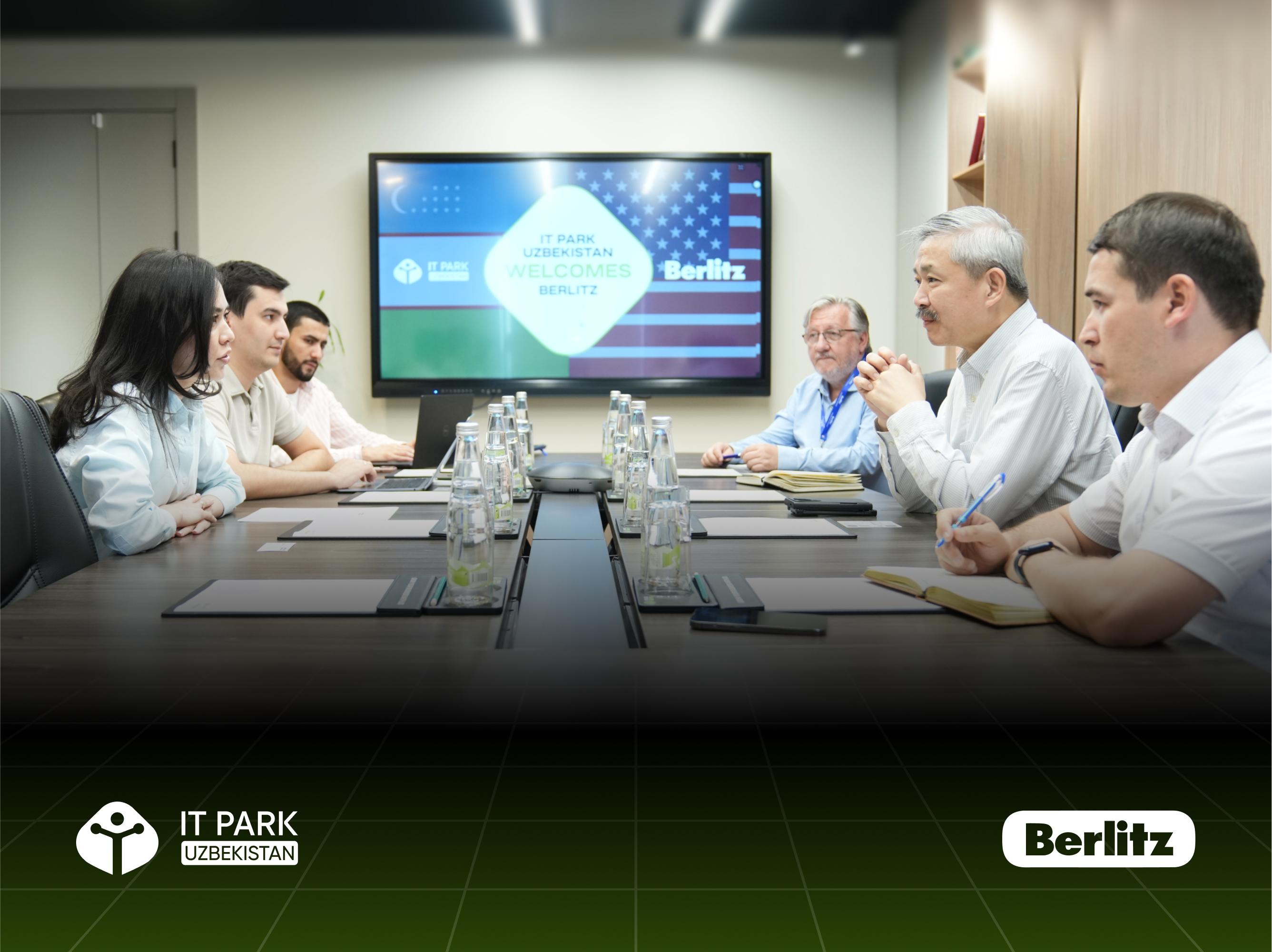 IT Park Uzbekistan and Berlitz strengthen cooperation in talent development