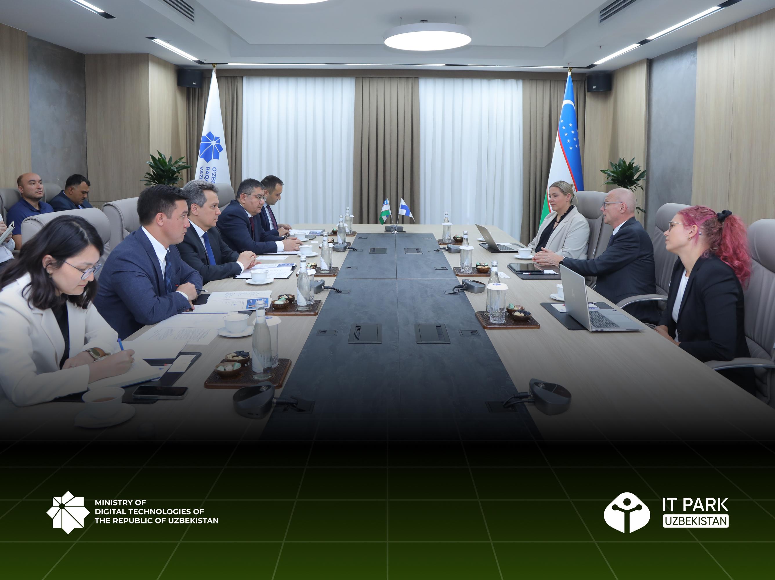 Prospects for advancing cooperation with Finland in digitalization discussed