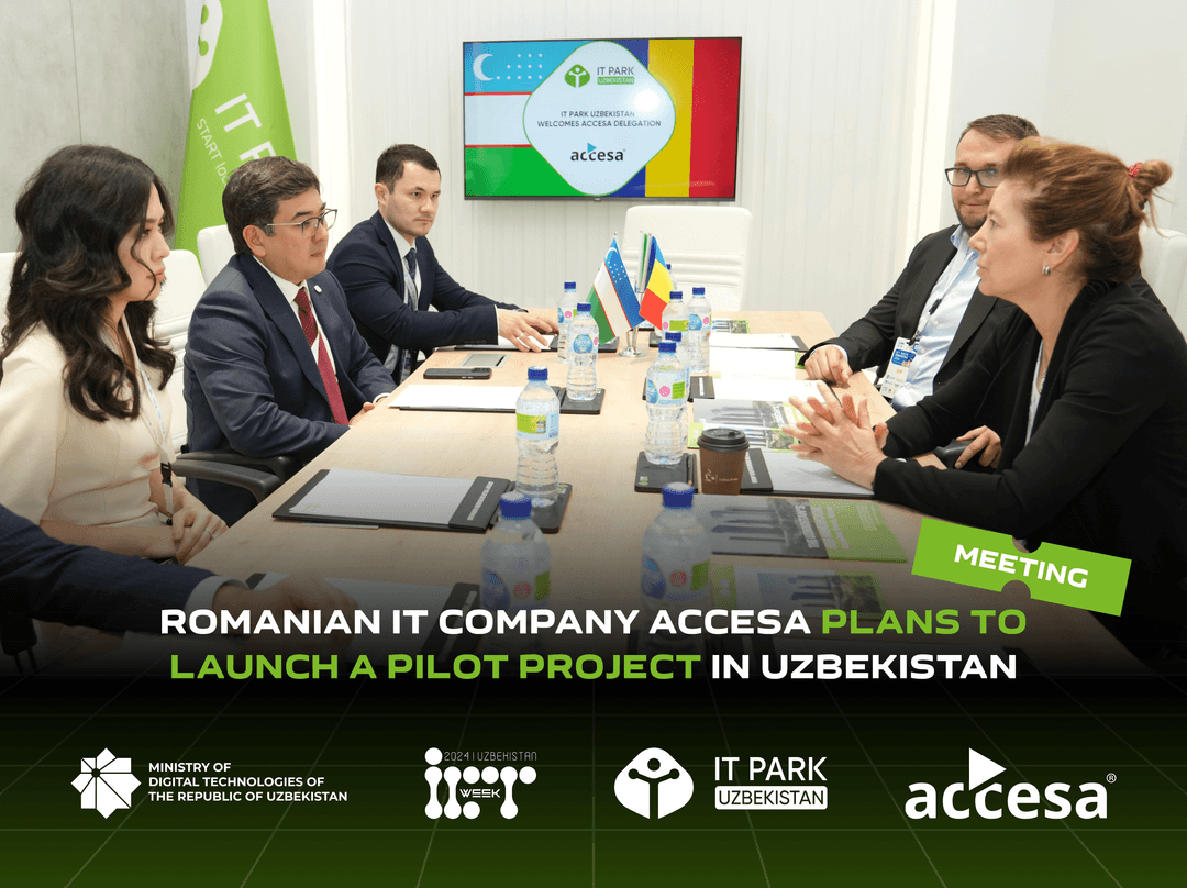 Romanian IT Company Accesa Plans to Launch a Pilot Project in Uzbekistan