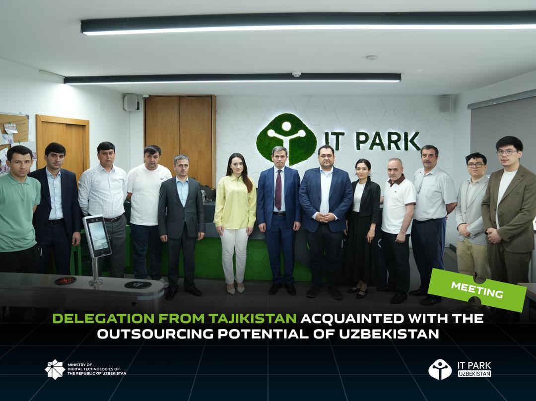 Delegation from Tajikistan acquainted with the outsourcing potential of Uzbekistan