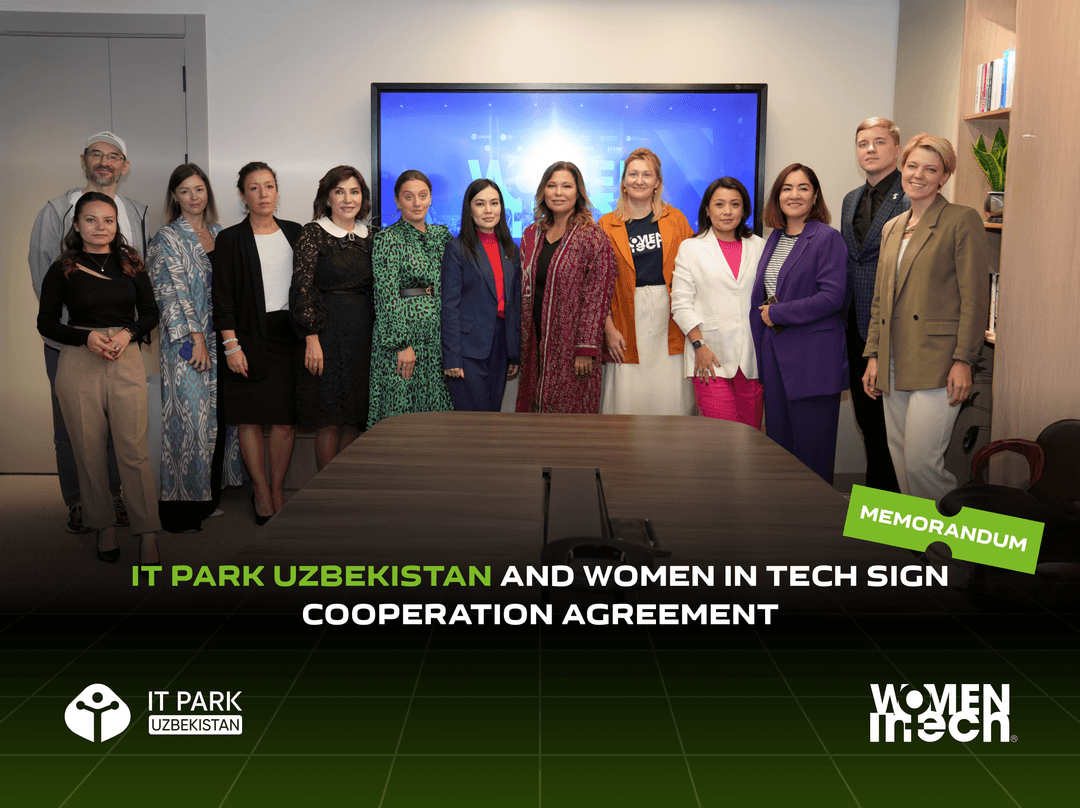 IT Park Uzbekistan and Women in Tech Sign Cooperation Agreement