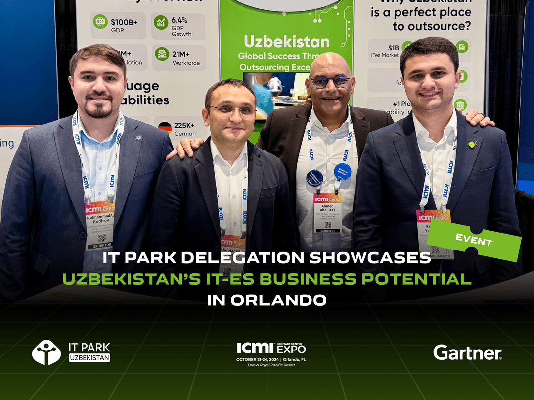 IT Park Delegation Showcases Uzbekistan’s IT-Es Business Potential in Orlando