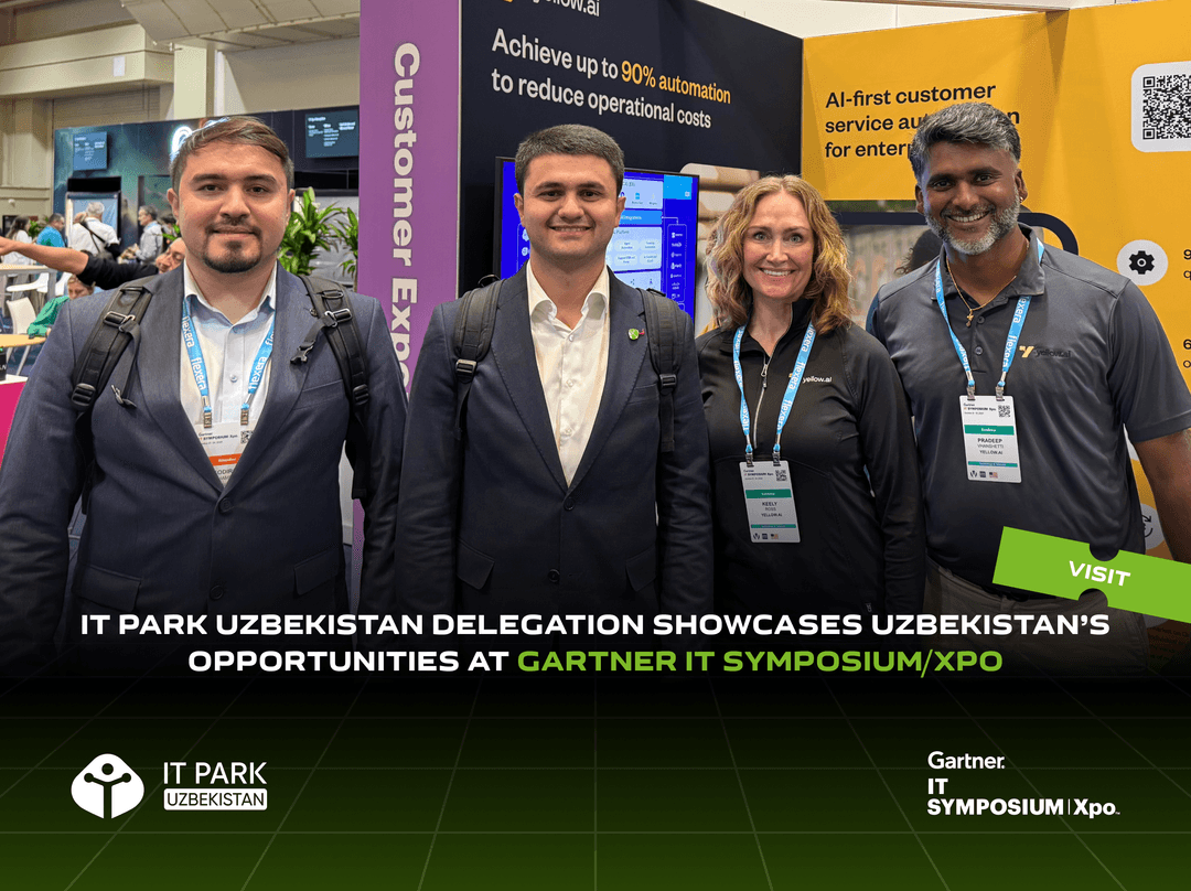 IT Park Uzbekistan Delegation Showcases Uzbekistan’s Opportunities at Gartner IT Symposium/Xpo