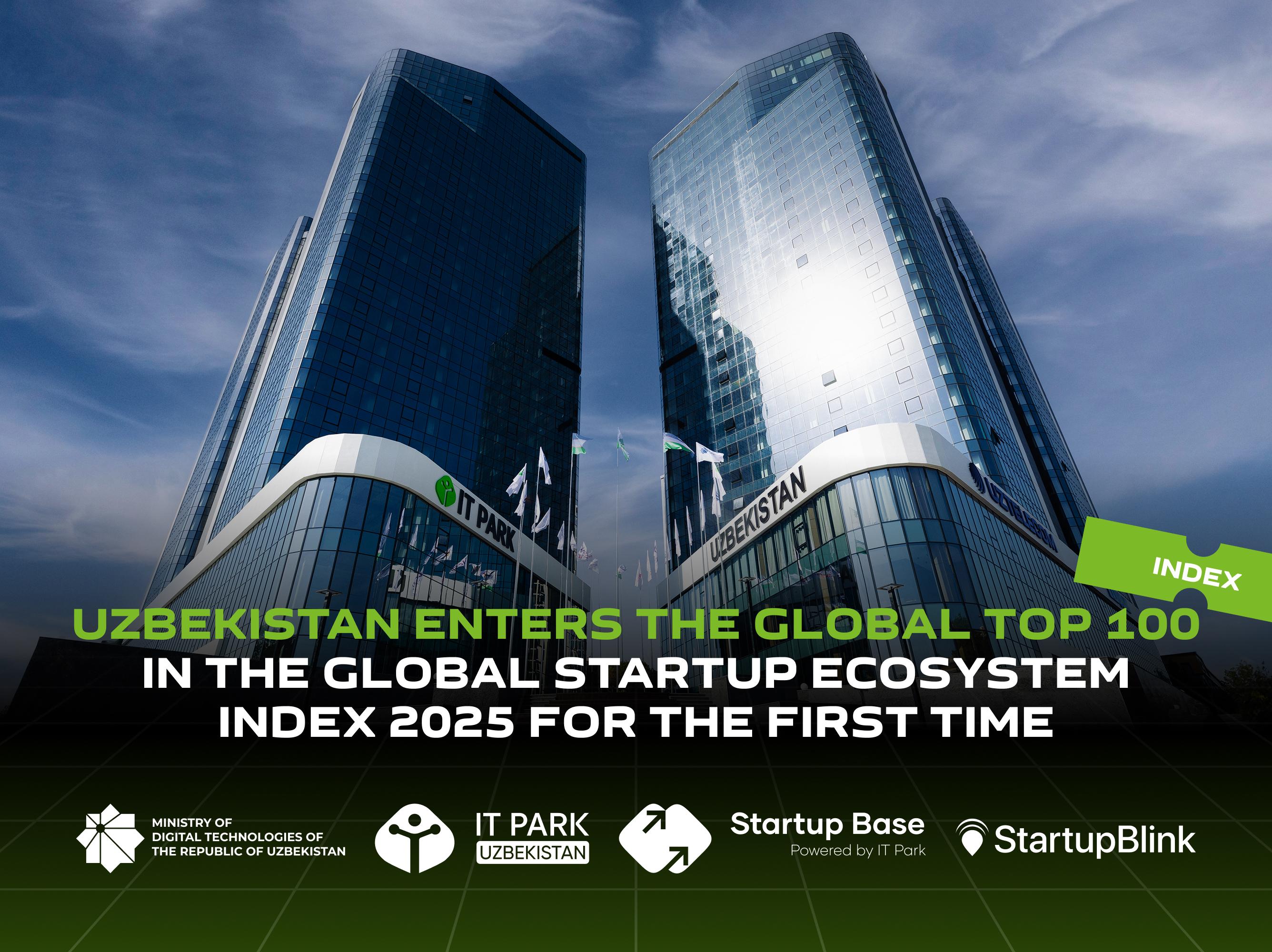 Uzbekistan Enters the Global Top 100 in the Global Startup Ecosystem Index 2025 for the First Time