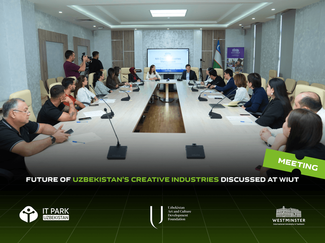 Future of Uzbekistan's Creative Industries Discussed at WIUT