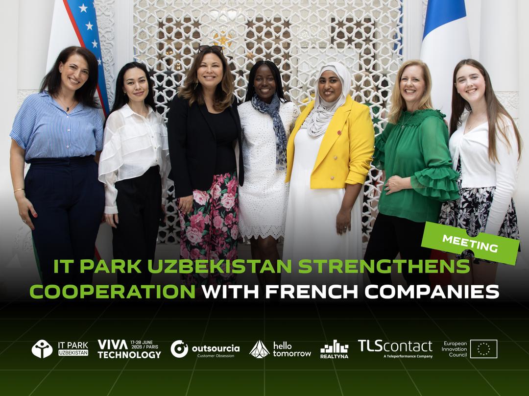IT Park Uzbekistan Strengthens Cooperation with French Companies