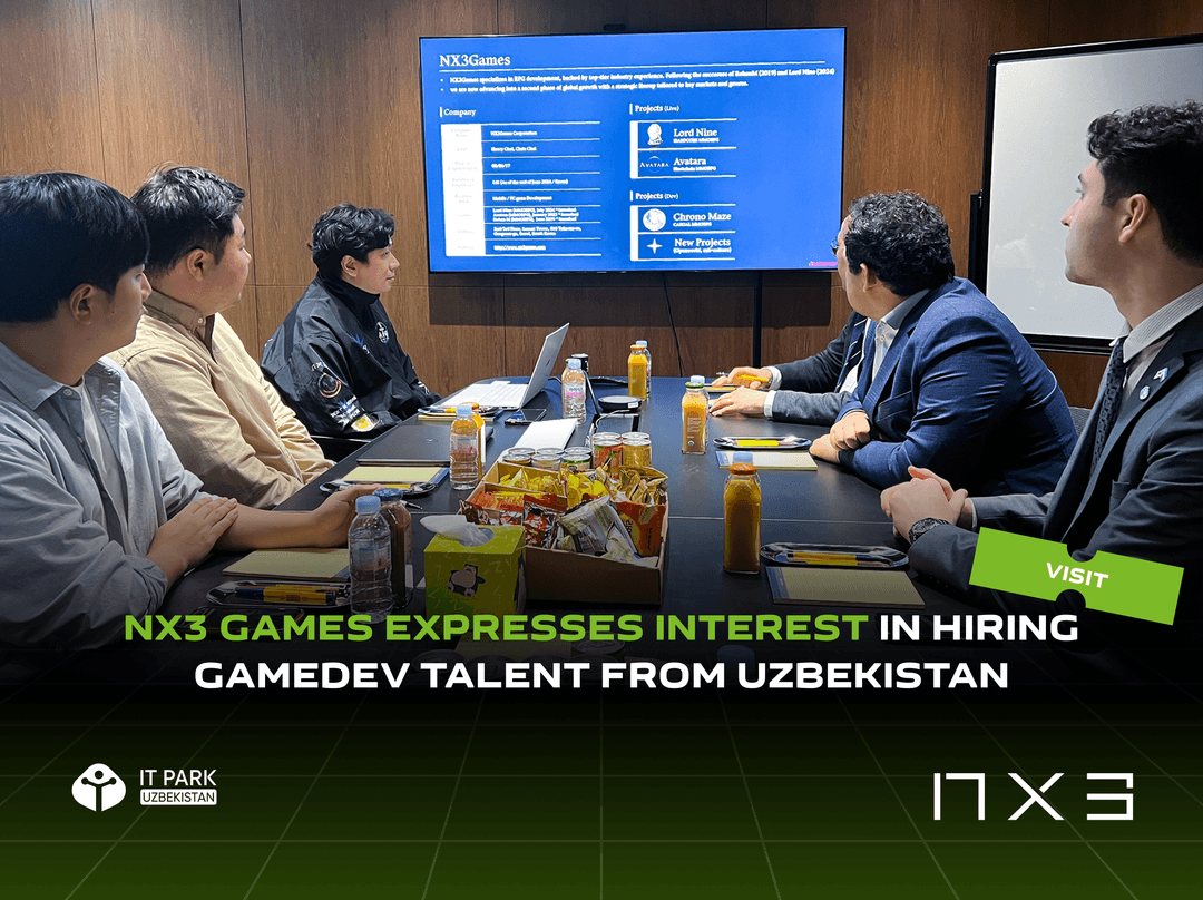 NX3 Games Expresses Interest in Hiring GameDev Talent from Uzbekistan