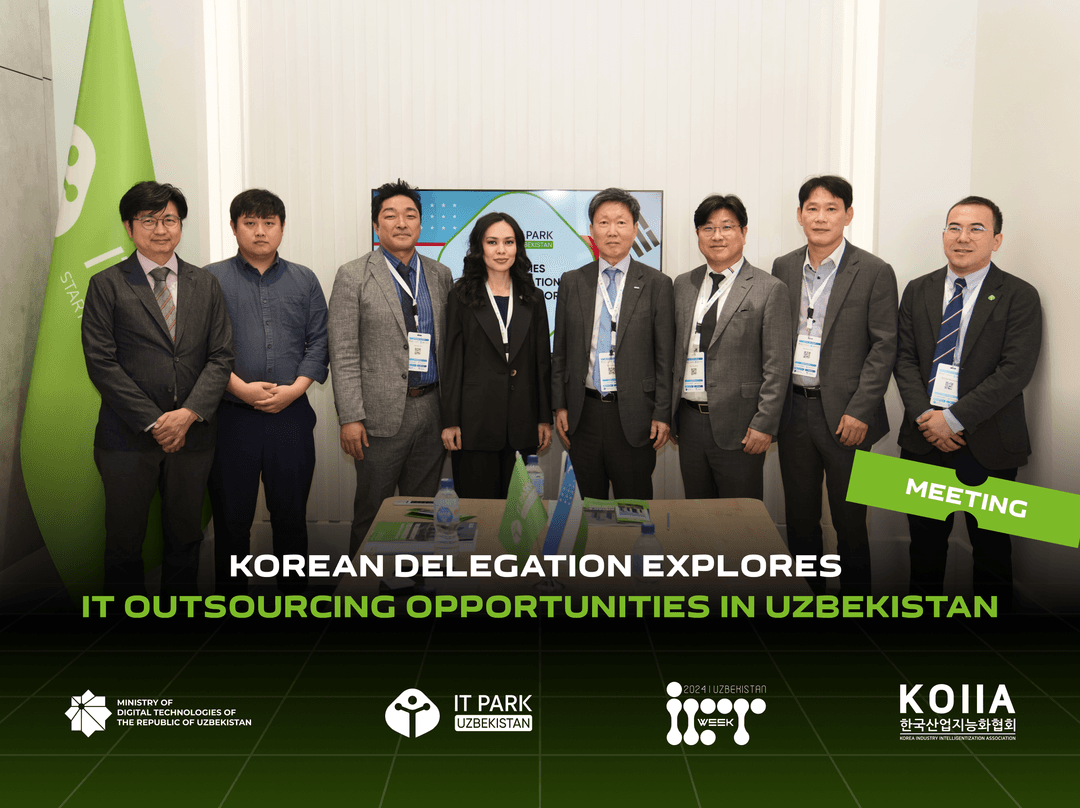 Korean Delegation Explores IT Outsourcing Opportunities in Uzbekistan