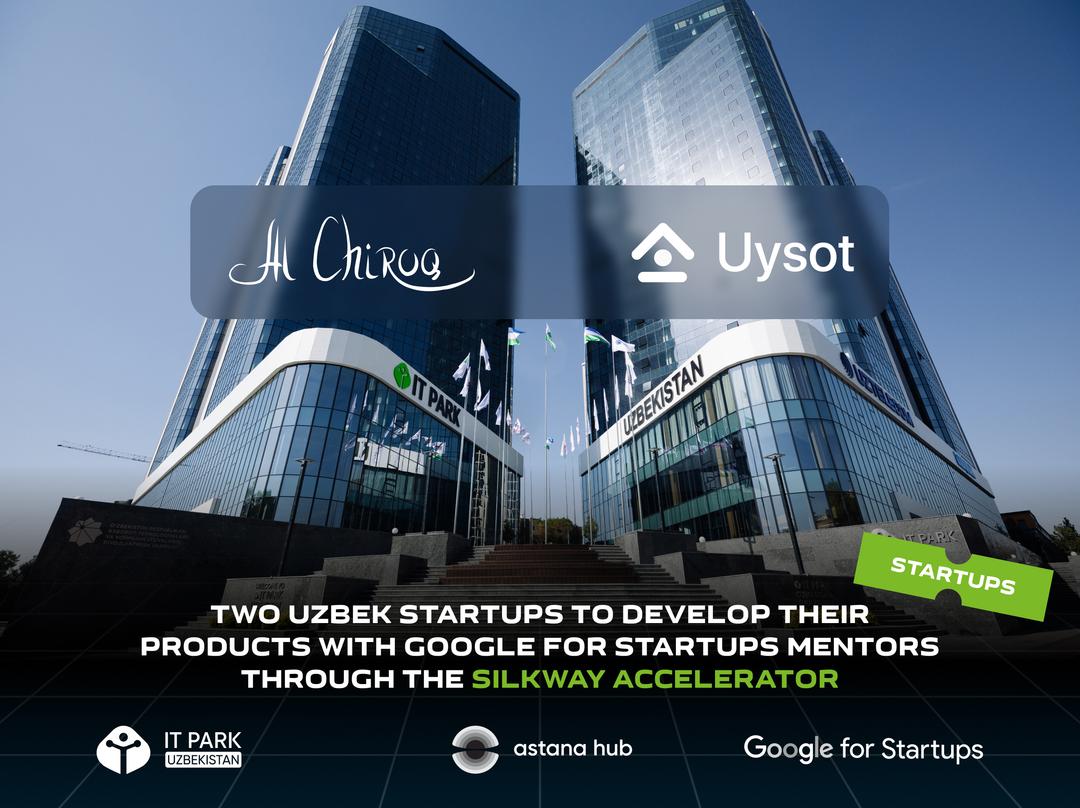 Two Uzbek Startups to Develop Their Products with Google for Startups Mentors through the Silkway Accelerator