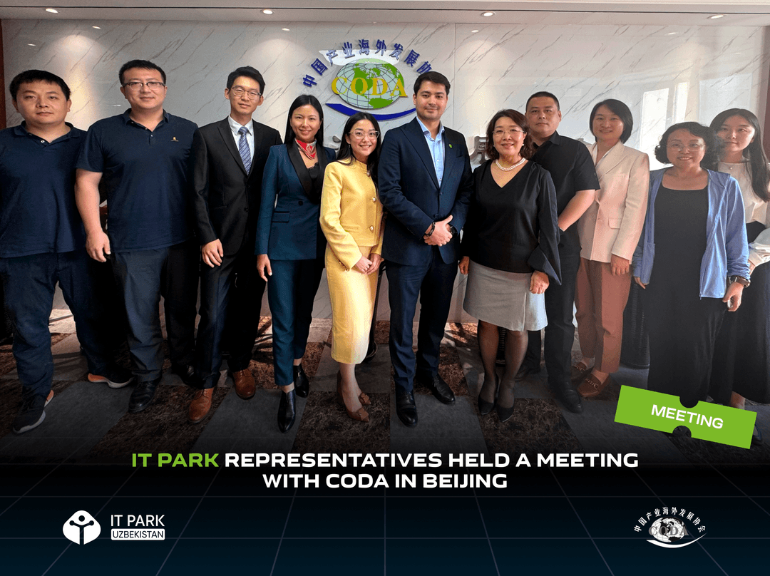 IT Park Representatives held a meeting with CODA in Beijing