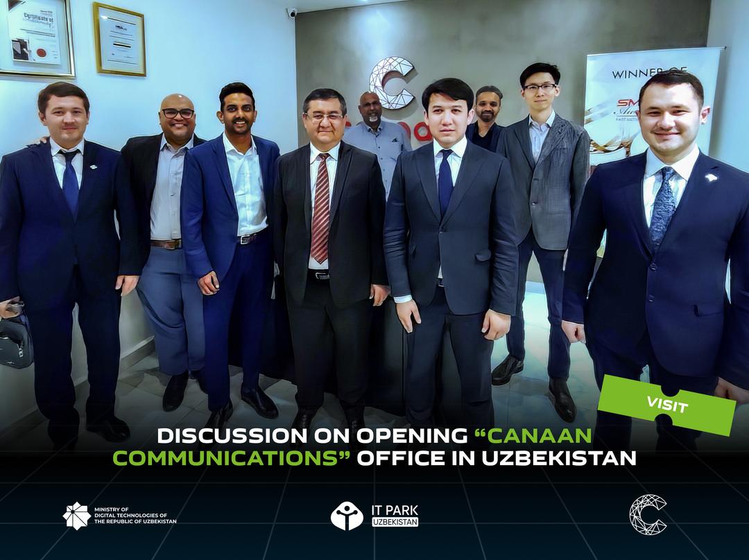 Discussion on Opening “Canaan Communications” Office in Uzbekistan with Malaysian Company Leadership