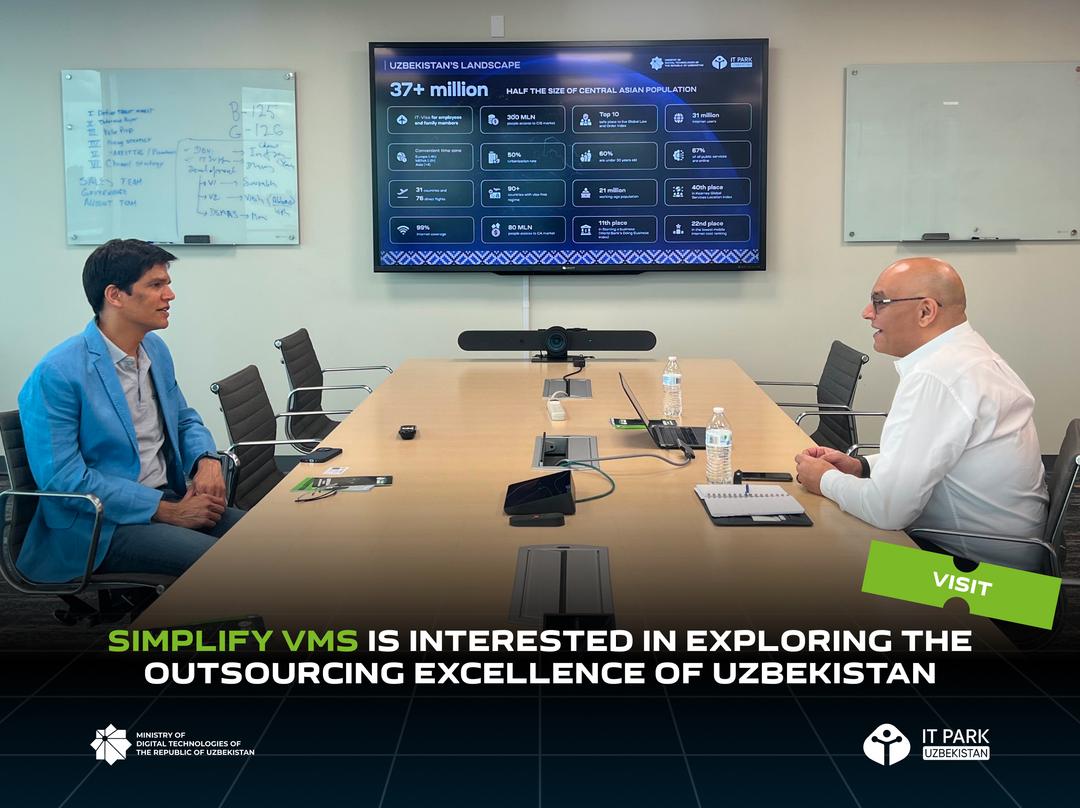 Simplify VMS is interested in exploring the Outsourcing Excellence of Uzbekistan