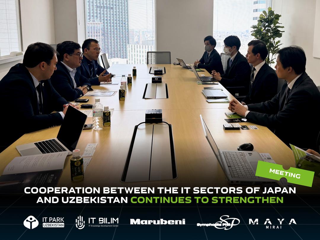 The collaboration between the IT sectors of Japan and Uzbekistan continues to strengthen