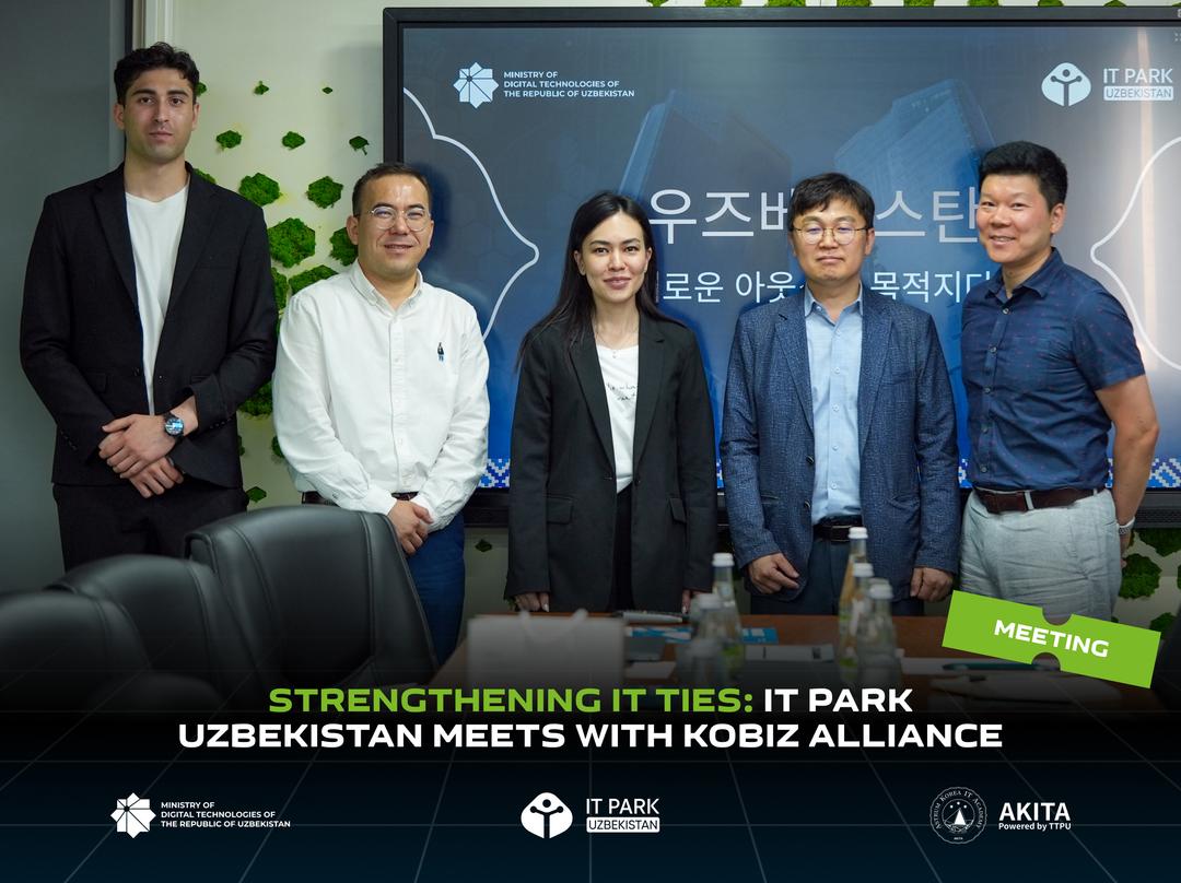 Strengthening IT Ties: IT Park Uzbekistan Meets with KoBiz Alliance