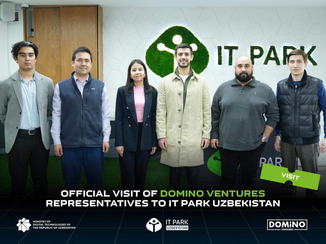 Official Visit of DOMiNO Ventures Representatives to IT Park Uzbekistan: New Opportunities for Uzbekistan’s Startup Ecosystem