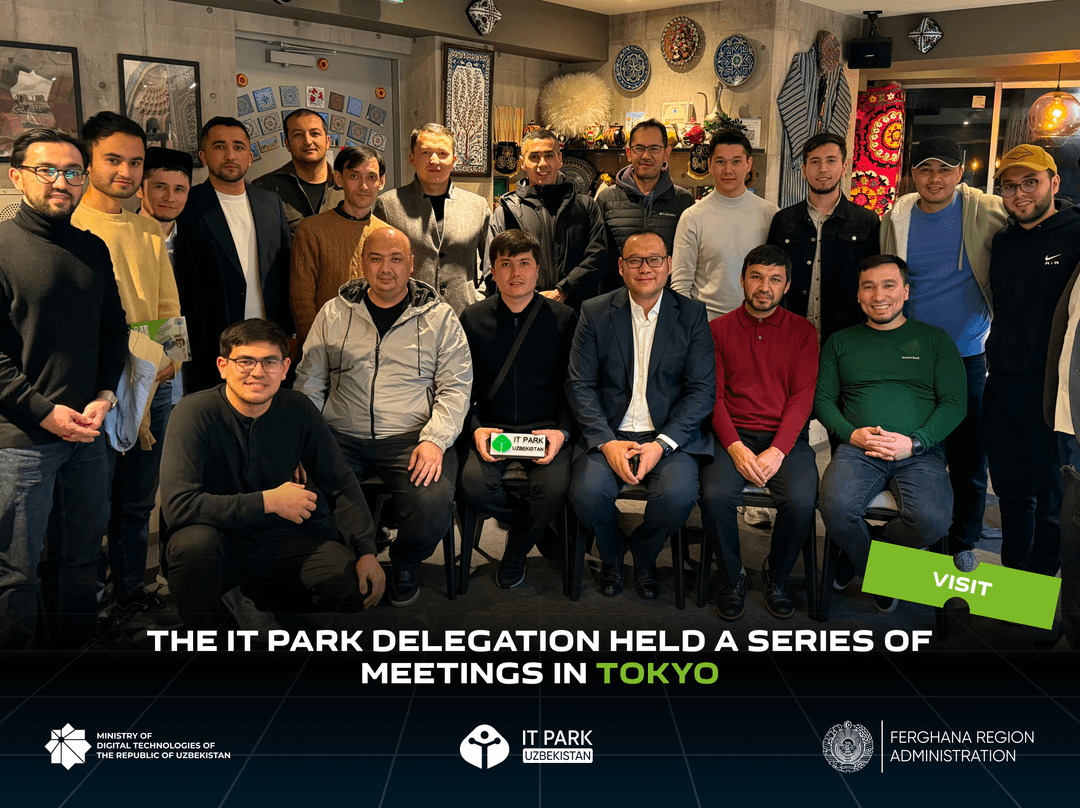 The IT Park delegation held a series of meetings in Tokyo