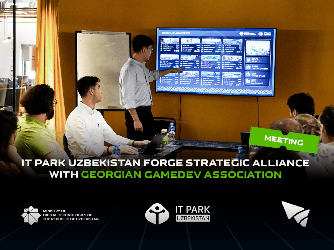 IT Park Uzbekistan Forge Strategic Alliance with Georgian GameDev Association
