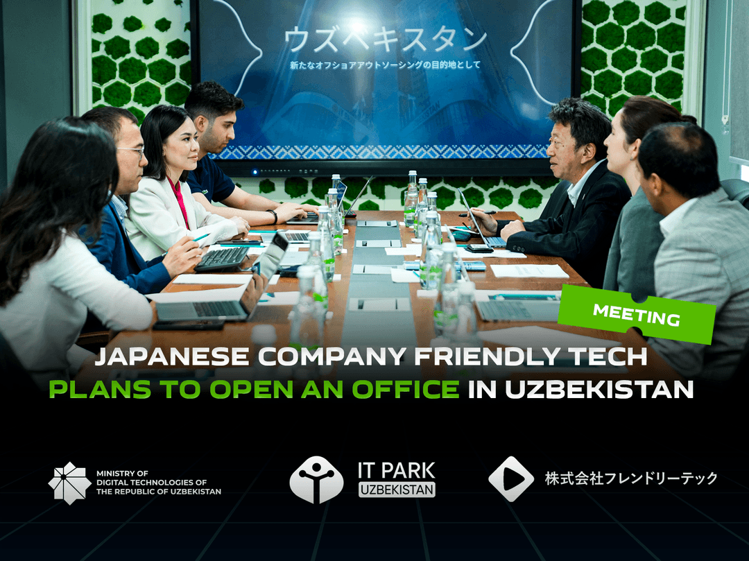 Japanese company Friendly Tech plans to open an office in Uzbekistan