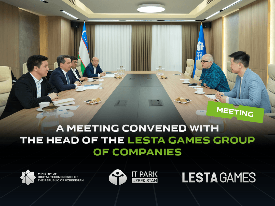 A meeting convened with the head of the Lesta Games group of companies