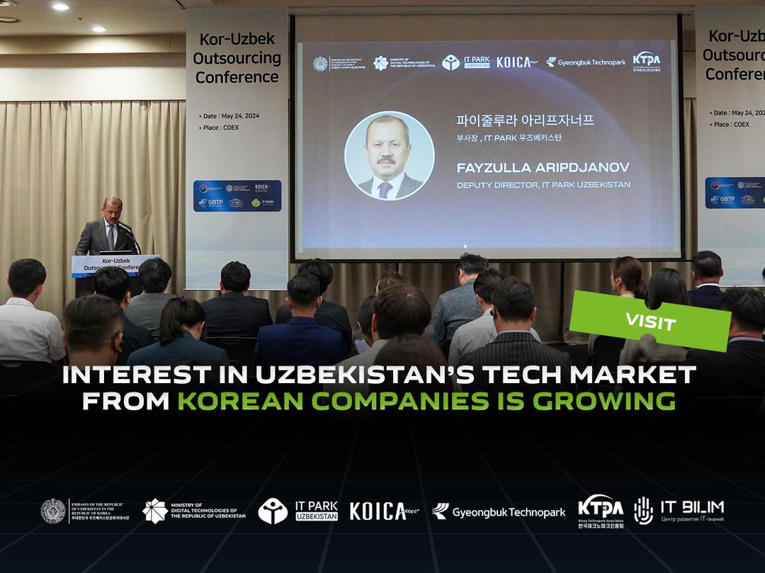 Interest in Uzbekistan’s tech market from Korean companies is growing
